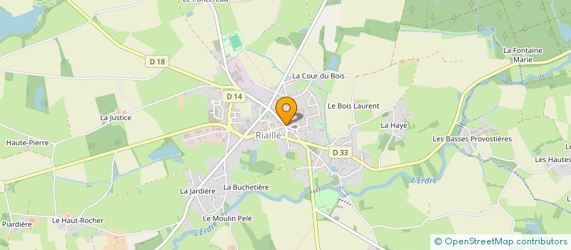 localisation de l'entreprise MADAME JACQUELINE BRARD  RIAILLE