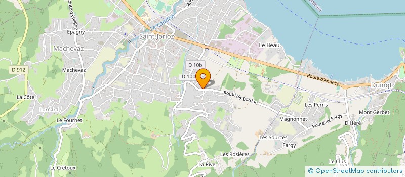 localisation de l'entreprise MADAME JACQUELINE BRENGARD à SAINT-JORIOZ