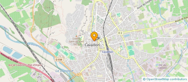 localisation de l'entreprise MADAME JACQUELINE BRES à CAVAILLON