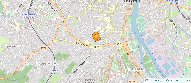 localisation de l'entreprise MADAME JACQUELINE BRETTNACHER  SAINT-GERMAIN-EN-LAYE