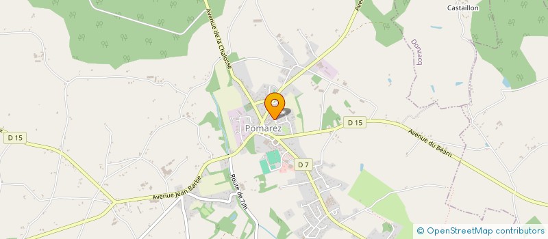 localisation de l'entreprise MADAME JACQUELINE BROUCHIN  POMAREZ