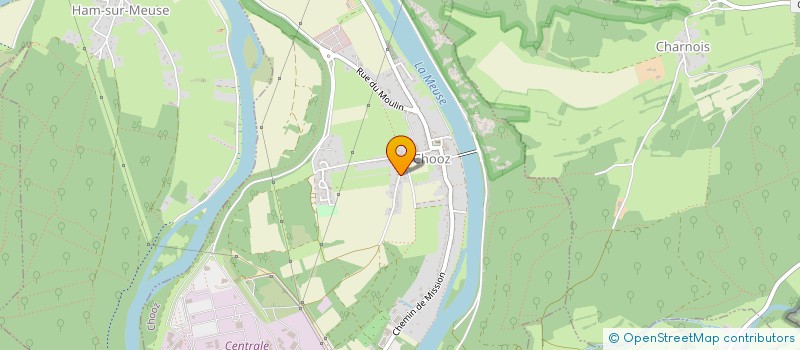 localisation de l'entreprise MADAME JACQUELINE BUFFET  CHOOZ