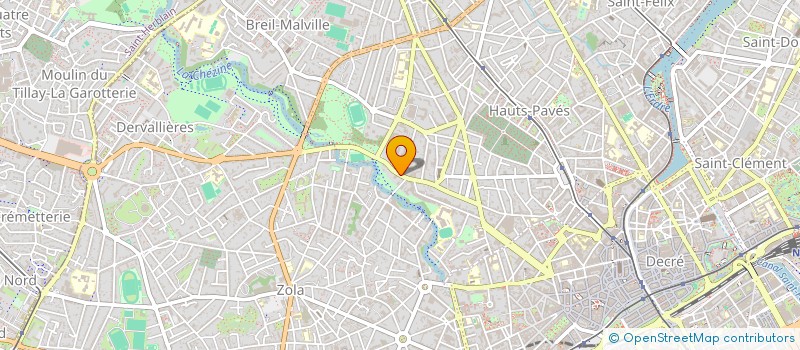 localisation de l'entreprise MADAME JACQUELINE CAMPAGNE à NANTES