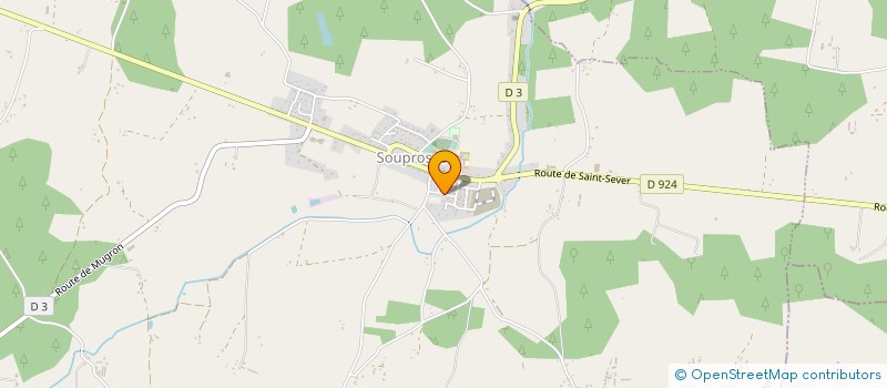 localisation de l'entreprise MADAME JACQUELINE CANJOUAN  HAURIET