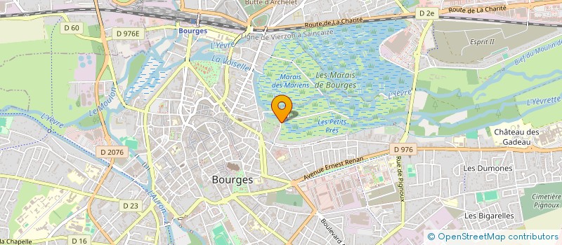 localisation de l'entreprise MADAME JACQUELINE CARPENTIER à BOURGES