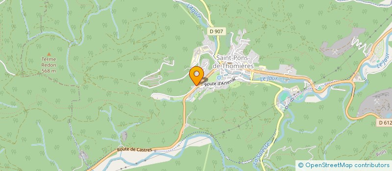 localisation de l'entreprise MADAME JACQUELINE CARTIER  COURNIOU