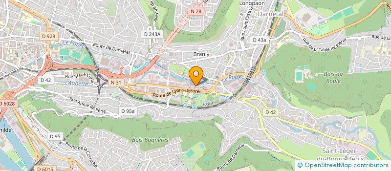 localisation de l'entreprise MADAME JACQUELINE CENSIER  DARNETAL