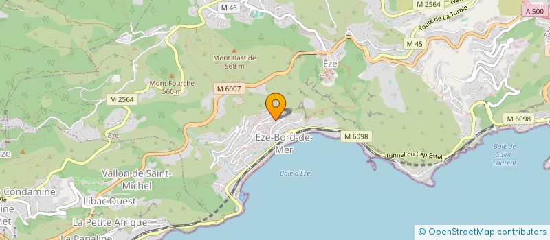 localisation de l'entreprise MADAME JACQUELINE CHABERLOT  EZE