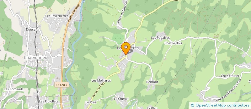 localisation de l'entreprise MADAME JACQUELINE CHALLUT à FILLIERE