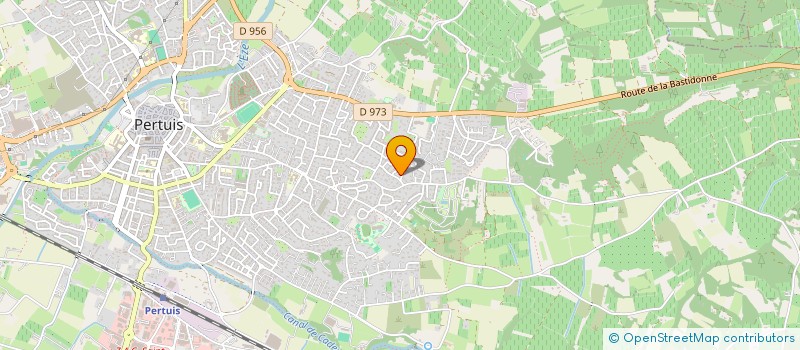 localisation de l'entreprise MADAME JACQUELINE CHANAUD  PERTUIS