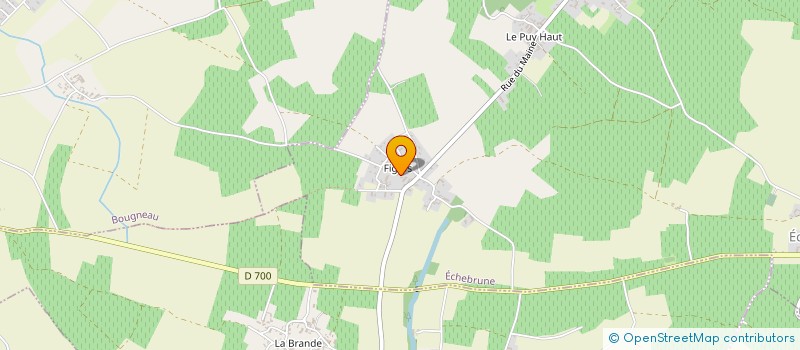 localisation de l'entreprise MADAME JACQUELINE CHAPRON  ECHEBRUNE