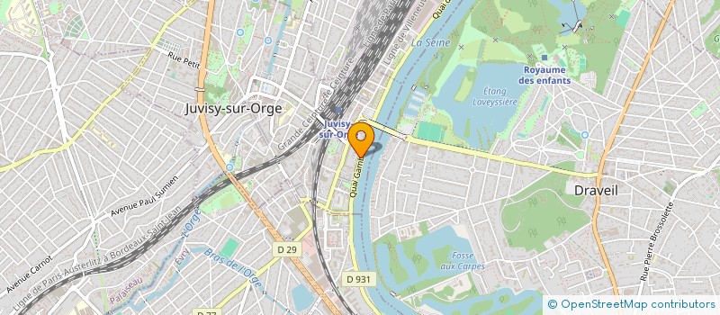 localisation de l'entreprise MADAME JACQUELINE CHARLES  JUVISY-SUR-ORGE