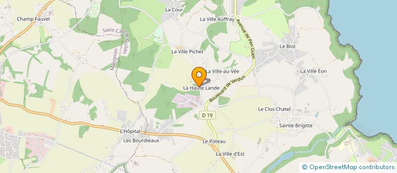 localisation de l'entreprise MADAME JACQUELINE CHARPENTIER à SAINT CAST LE GUILDO