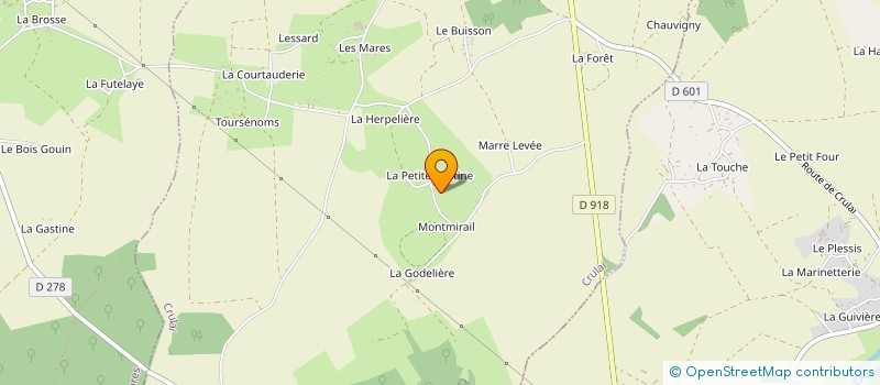 localisation de l'entreprise MADAME JACQUELINE CHEVALLIER à CRULAI