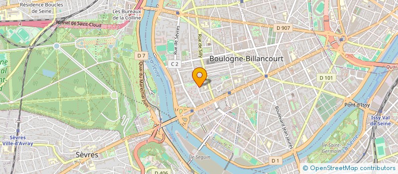 localisation de l'entreprise MADAME JACQUELINE CHIEM à BOULOGNE-BILLANCOURT