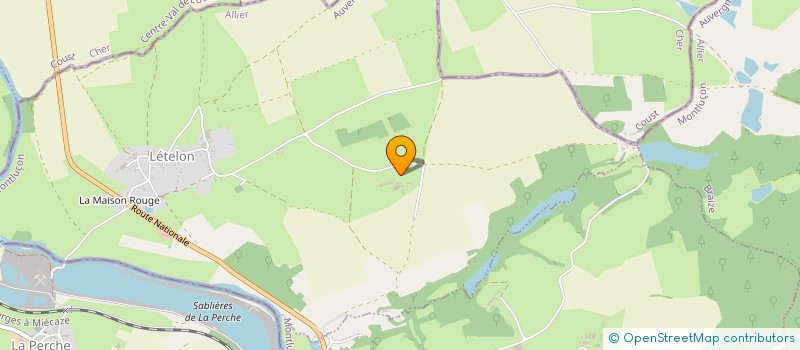 localisation de l'entreprise MADAME JACQUELINE CLOUARD  LETELON