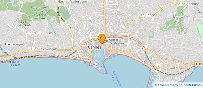 localisation de l'entreprise MADAME JACQUELINE CONDAMINAS à CANNES