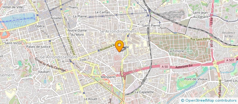 localisation de l'entreprise MADAME JACQUELINE CONIL  MARSEILLE