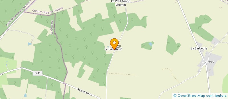 localisation de l'entreprise MADAME JACQUELINE COUILLARD  CHAMPIGNELLES