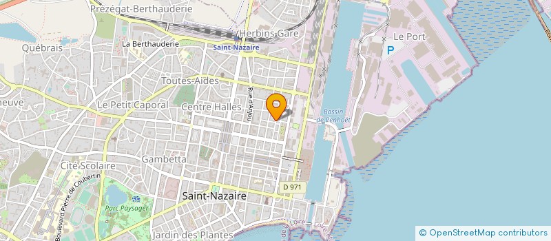 localisation de l'entreprise MADAME JACQUELINE COUSSOT à SAINT-NAZAIRE