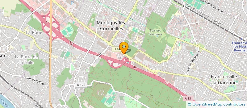 localisation de l'entreprise MADAME JACQUELINE CUKIER à MONTIGNY-LES-CORMEILLES