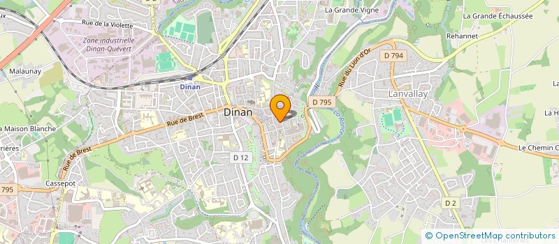 localisation de l'entreprise MADAME JACQUELINE DAUVERGNE à DINAN