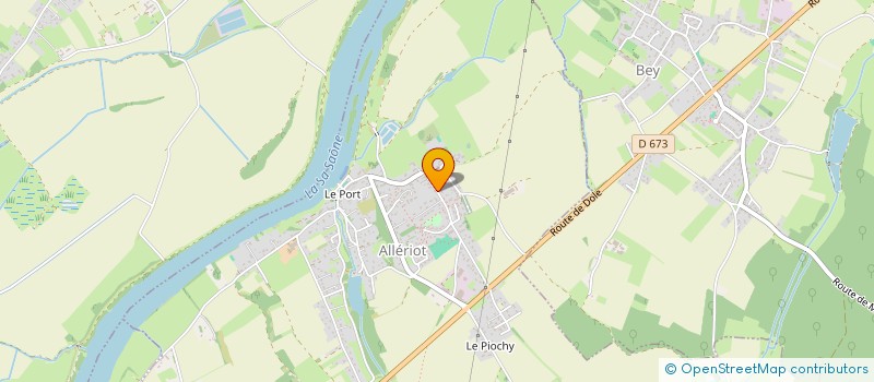 localisation de l'entreprise MADAME JACQUELINE DAUVERGNE  ALLERIOT