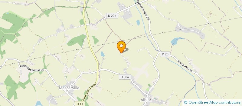 localisation de l'entreprise MADAME JACQUELINE DE CAMBIAIRE  ALBIAC