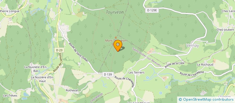 localisation de l'entreprise MADAME JACQUELINE DE L ESCAILLE  VERNAY