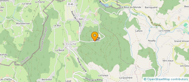 localisation de l'entreprise MADAME JACQUELINE DECLAS à BELMONT-DE-LA-LOIRE