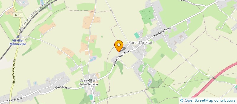 localisation de l'entreprise MADAME JACQUELINE DEHAIS  RAFFETOT