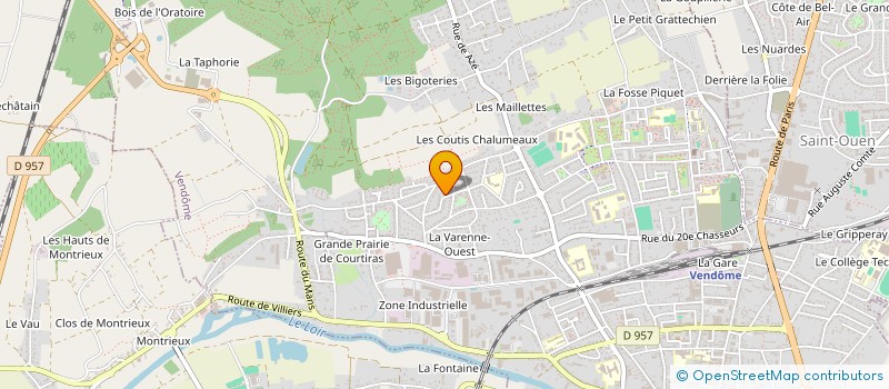 localisation de l'entreprise MADAME JACQUELINE DELECROIX  PEZOU