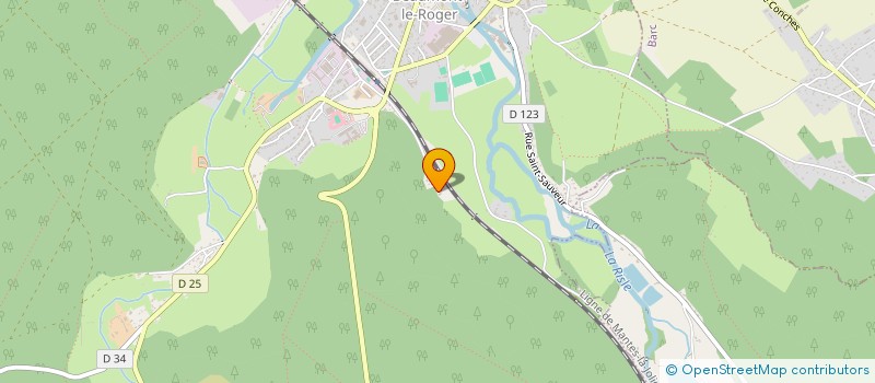 localisation de l'entreprise MADAME JACQUELINE DELGUTTE  NASSANDRES SUR RISLE