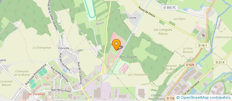 localisation de l'entreprise MADAME JACQUELINE DELHAYE à DREUX