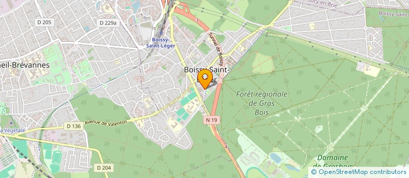 localisation de l'entreprise MADAME JACQUELINE DESFRAY à BOISSY-SAINT-LEGER