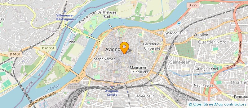 localisation de l'entreprise MADAME JACQUELINE DEVAUX à AVIGNON