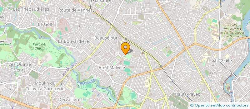 localisation de l'entreprise MADAME JACQUELINE DEVEAUD à NANTES
