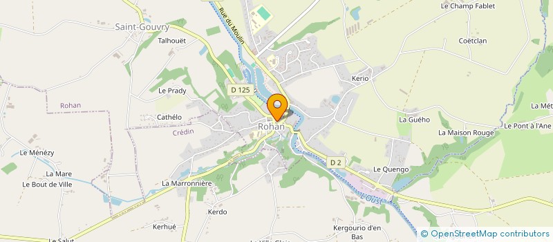 localisation de l'entreprise MADAME JACQUELINE DION  ROHAN