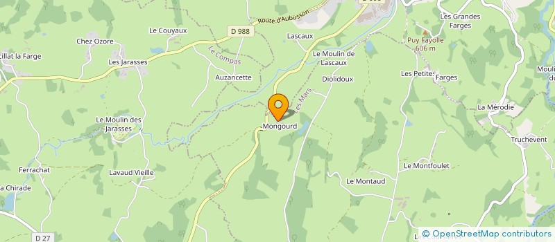 localisation de l'entreprise MADAME JACQUELINE DOGUET à LES MARS