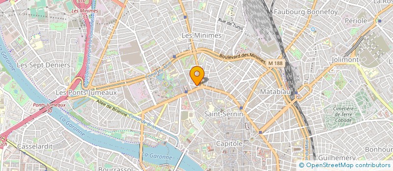localisation de l'entreprise MADAME JACQUELINE DONABIDIAN à TOULOUSE