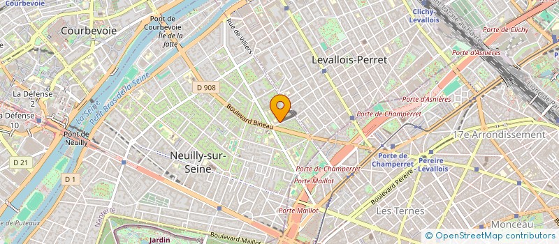 localisation de l'entreprise MADAME JACQUELINE DONNEDIEU DE VABRES à NEUILLY-SUR-SEINE