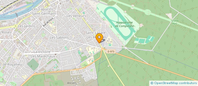 localisation de l'entreprise MADAME JACQUELINE DORGE  COMPIEGNE