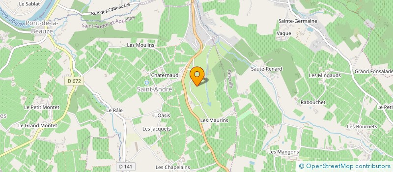 localisation de l'entreprise MADAME JACQUELINE DOUMENGE à SAINT-AVIT-SAINT-NAZAIRE