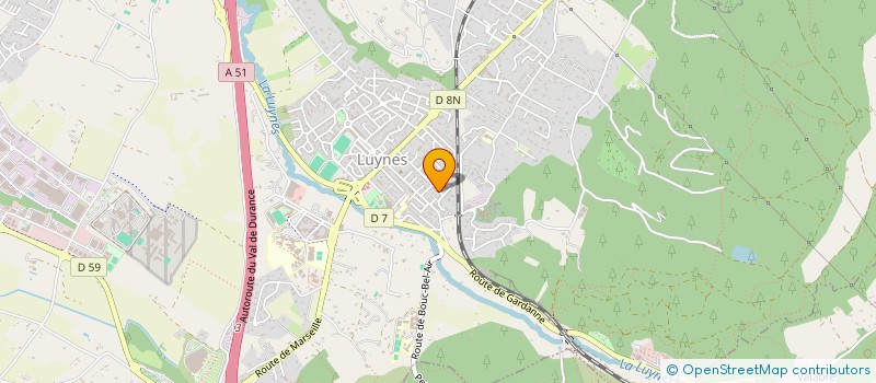 localisation de l'entreprise MADAME JACQUELINE DRAI  AIX-EN-PROVENCE