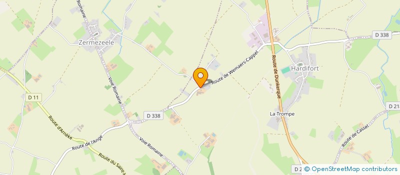 localisation de l'entreprise MADAME JACQUELINE DUBAR à WEMAERS-CAPPEL