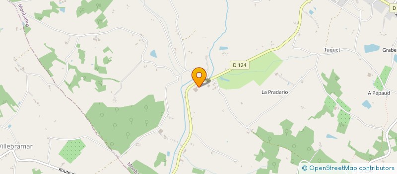 localisation de l'entreprise MADAME JACQUELINE DUBOIS  MONBAHUS