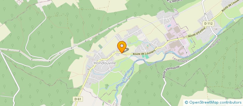 localisation de l'entreprise MADAME JACQUELINE DUBOSC à LA HAYE-MALHERBE