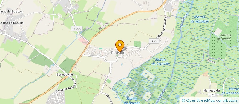 localisation de l'entreprise MADAME JACQUELINE DUBUISSON à PETIVILLE