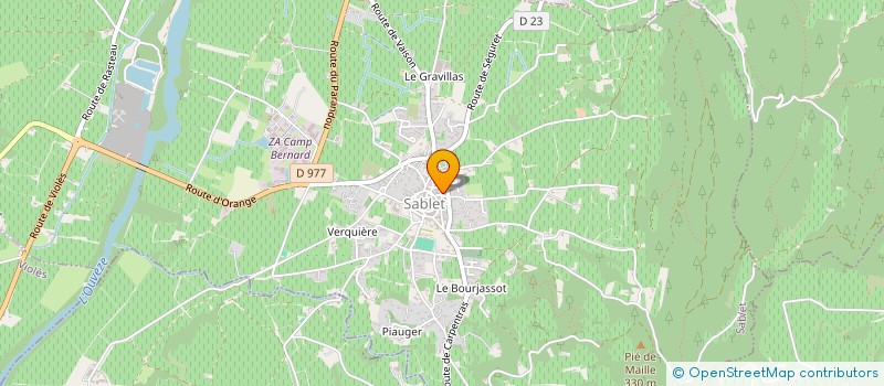 localisation de l'entreprise MADAME JACQUELINE DUCERF à SABLET