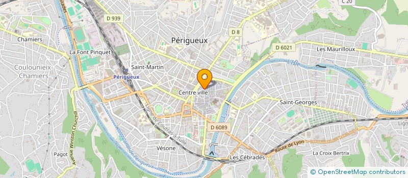 localisation de l'entreprise MADAME JACQUELINE DUCHER à PERIGUEUX